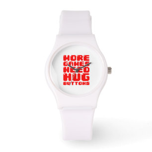 MEHR SPIELE BRAUCHEN UMFANGREICHE SCHALTFLÄCHEN ARMBANDUHR