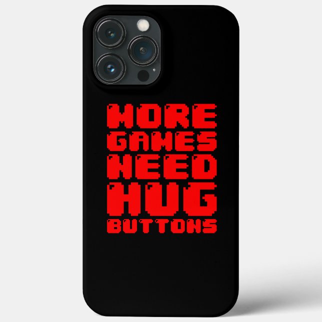 MEHR SPIELE BRAUCHEN UMFANGREICHE SCHALTFLÄCHEN Case-Mate iPhone HÜLLE (Rückseite)