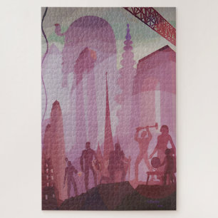 Mehr stattliche Villen bauen – Aaron Douglas Kunst