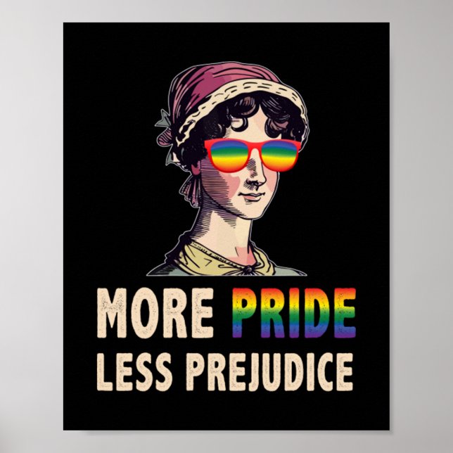 Mehr Stolz weniger Vorurteil LGBT Gay stolz Ally S Poster (Vorne)