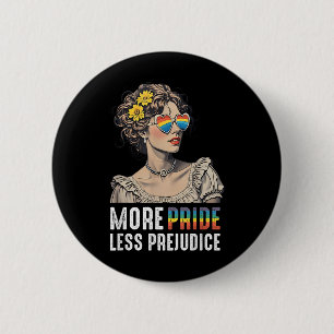 Mehr Stolz weniger Vorurteile Lgbtq Stolz Verbünde Button