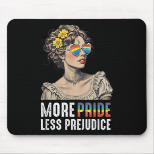 Mehr Stolz Weniger Vorurteile Lgbtq Stolzer Verbün Mousepad