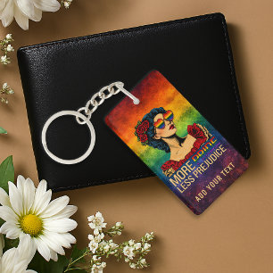 Mehr Stolz, weniger Vorurteile: Pride Month LGBTQ Schlüsselanhänger
