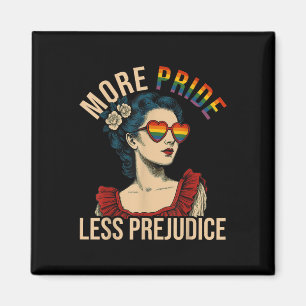 Mehr Stolz weniger Vorurteile Pride Month Schwul L Magnet