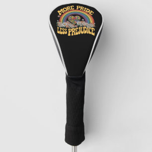 Mehr Stolz weniger Vorurteile Retro Regenbogen Sto Golf Headcover