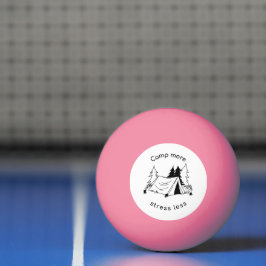 Mehr Stress weniger Tischtennisball