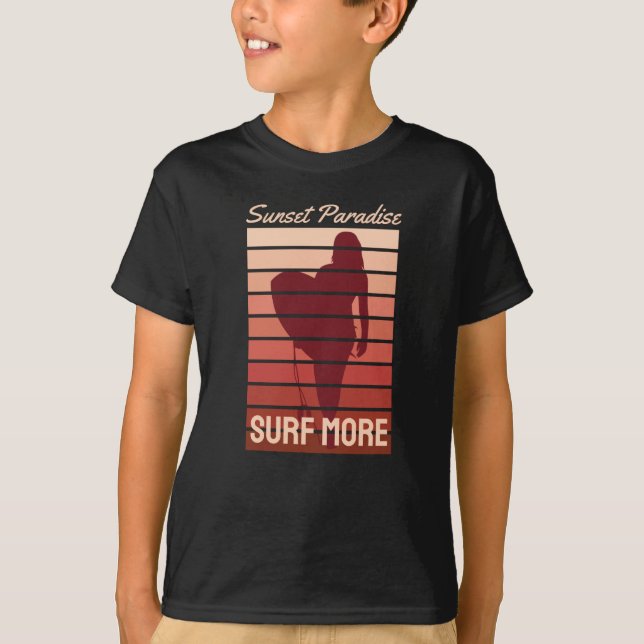 Mehr Surfen T-Shirt (Vorderseite)