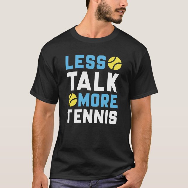 Mehr Tennis T-Shirt (Vorderseite)
