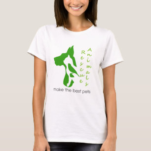 Mehr Tiere retten die besten Tiere T-Shirt