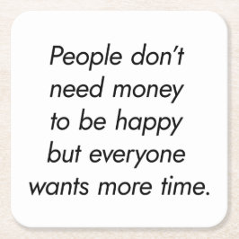 Mehr Time Paper Untersetzer