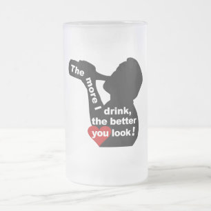 Mehr trinke ich Tasse - wählen Sie Stil & Farbe