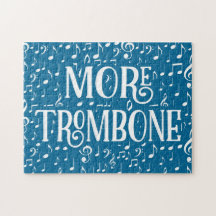 Mehr Trombone - Blaue weiße Musik