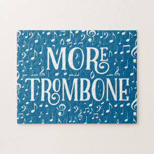Mehr Trombone - Blaue weiße Musik