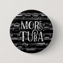 Mehr Tuba Chalkboard - Schwarz-weiße Musik