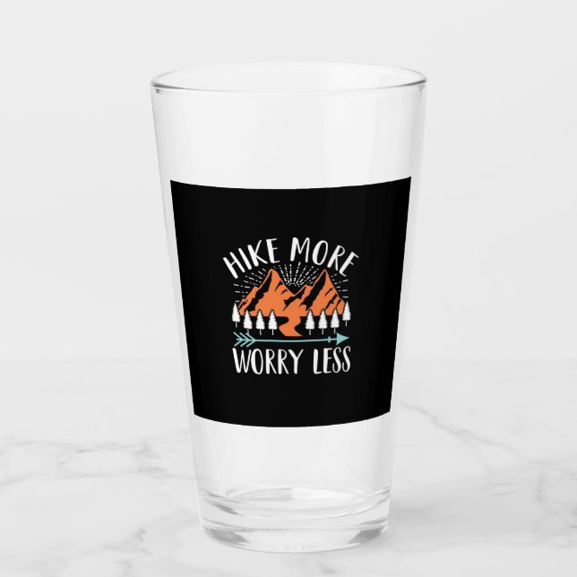 Mehr und weniger Sorgen Glas (Vorderseite)