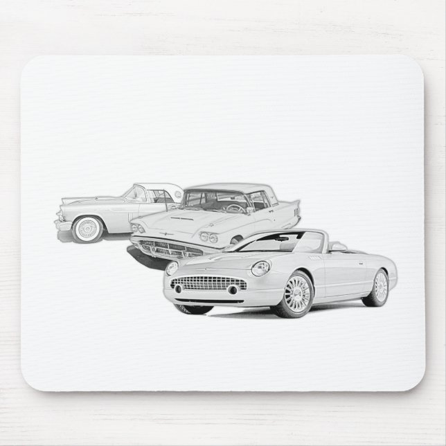 Mehr Vögel Mousepad (Vorne)