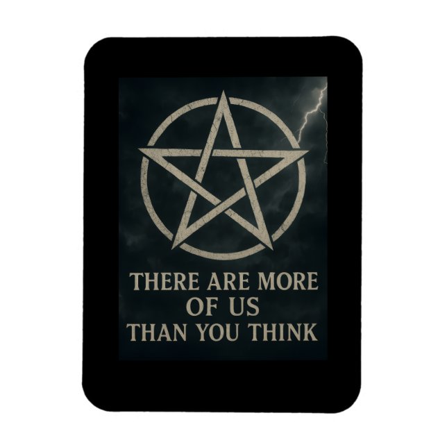 Mehr von uns Wicca Magnet (Vertikal)