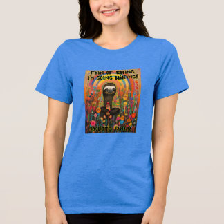 Mehr Wandern, weniger Sorgen: Natur Lover Außenfre Tri-Blend Shirt