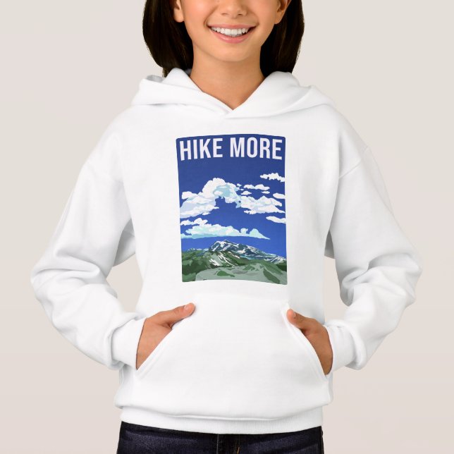 Mehr Wanderung Hoodie (Vorderseite)