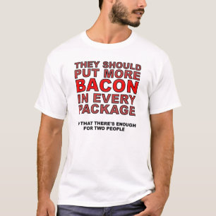 Mehr Witzige Bacon T-Shirts