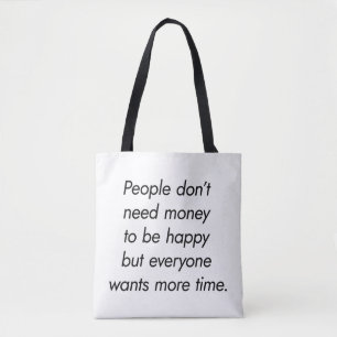 Mehr Zeit Schultertasche Tasche