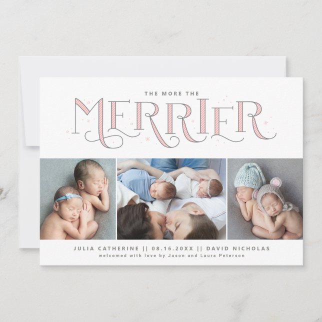 Mehr zur Geburtshilfeverkündung des Merrier Twin G Ankündigung (Vorderseite)