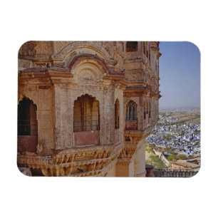 Mehrangarh Fort hoch über Jodhpur, The Blue Magnet