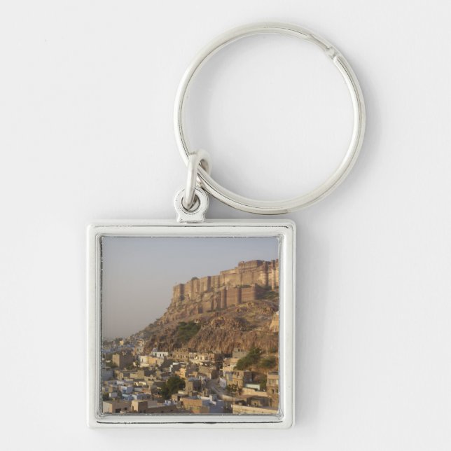 Mehrangarh Fort von Jodhpur. Rajasthan, INDIEN. Schlüsselanhänger (Vorne)
