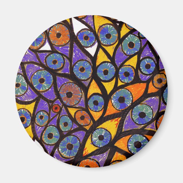 Mehrere Augen Magnet (Vorne)