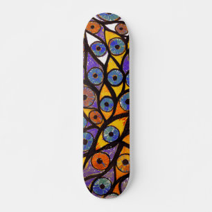 Mehrere Augen Skateboard