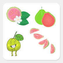Mehrere Guava-Aufkleber