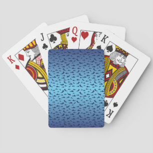 Mehrere Hammerhaiarten Spielkarten