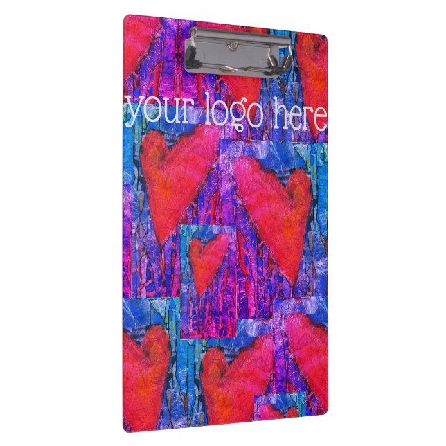 Mehrere Herzen Klemmbrett (Rechts)