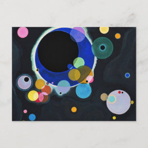 Mehrere Kreise Postkarte