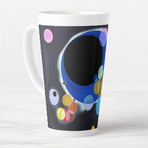 Mehrere Kreise, Wassily Kandinsky digital Milchtasse