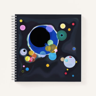 Mehrere Kreise, Wassily Kandinsky digital Notizbuch