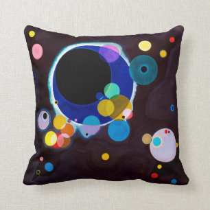 Mehrere Kreise, Wassily Kandinsky Kissen