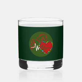 Mehrere Optionen Weihnachtslogo Whiskyglas