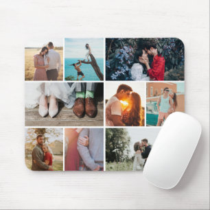 Mehrere Schnappschüsse ergeben eine Collage aus Pa Mousepad