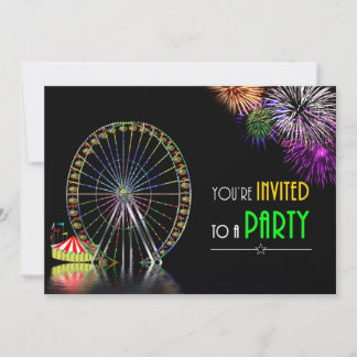 MEHRERE ZWECKE - GEBURTSTAG - PARTY EINLADUNG