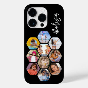 Mehrfach-Foto-Collage Einfach Modern Personalisier Case-Mate iPhone 14 Pro Hülle
