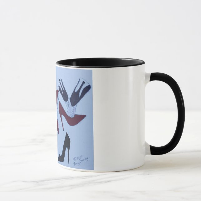 Mehrfach-High-Heels Tasse (Rechts)