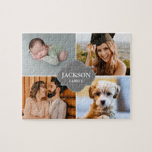 Mehrfache Fotos für die Familie (Horizontal)