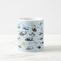 Mehrfache Hubschrauber-Tasse