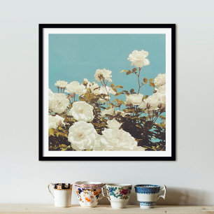 Mehrfache Rosen Floralgarten Foto Kunst Druck Post Poster