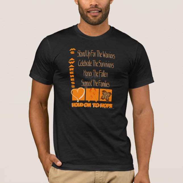 Mehrfache Sklerose-Griff auf Hoffnungs-Shirt T-Shirt (Vorderseite)
