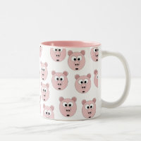 Mehrfacher Herr Pig der 1. auf Tasse