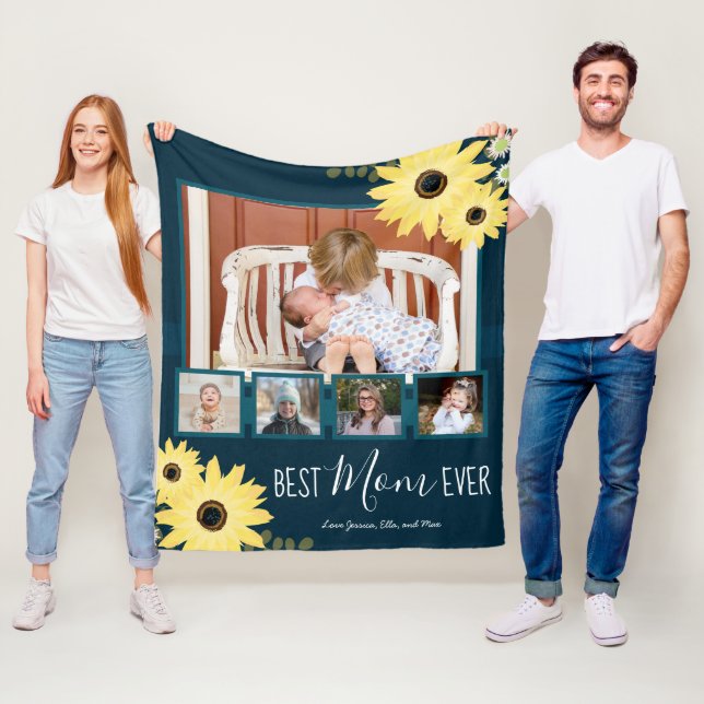 Mehrfamilienhaus Foto Beste Mama je Rustikale Sonn Fleecedecke (Beispiel)