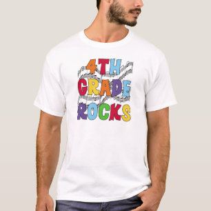 Mehrfarben4. Grad schaukelt T-Shirts und Geschenke