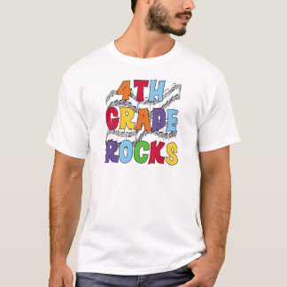 Mehrfarben4. Grad schaukelt T-Shirts und Geschenke